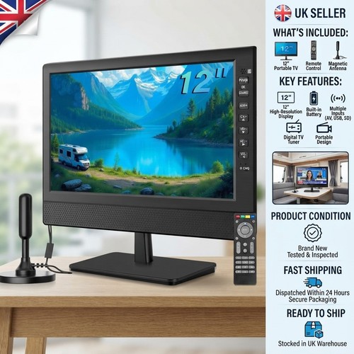 Inch 1080p portable led - 12-inch,