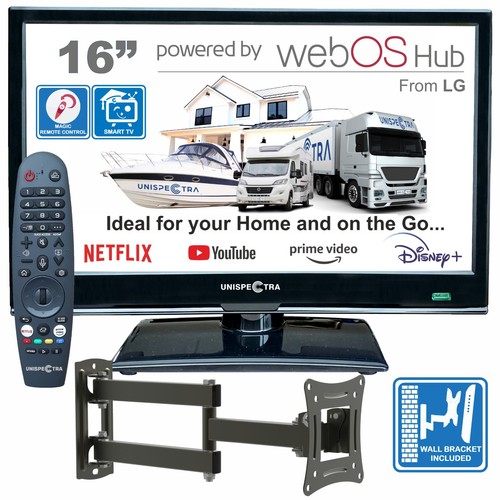 Unispectra smart tv led - 16",